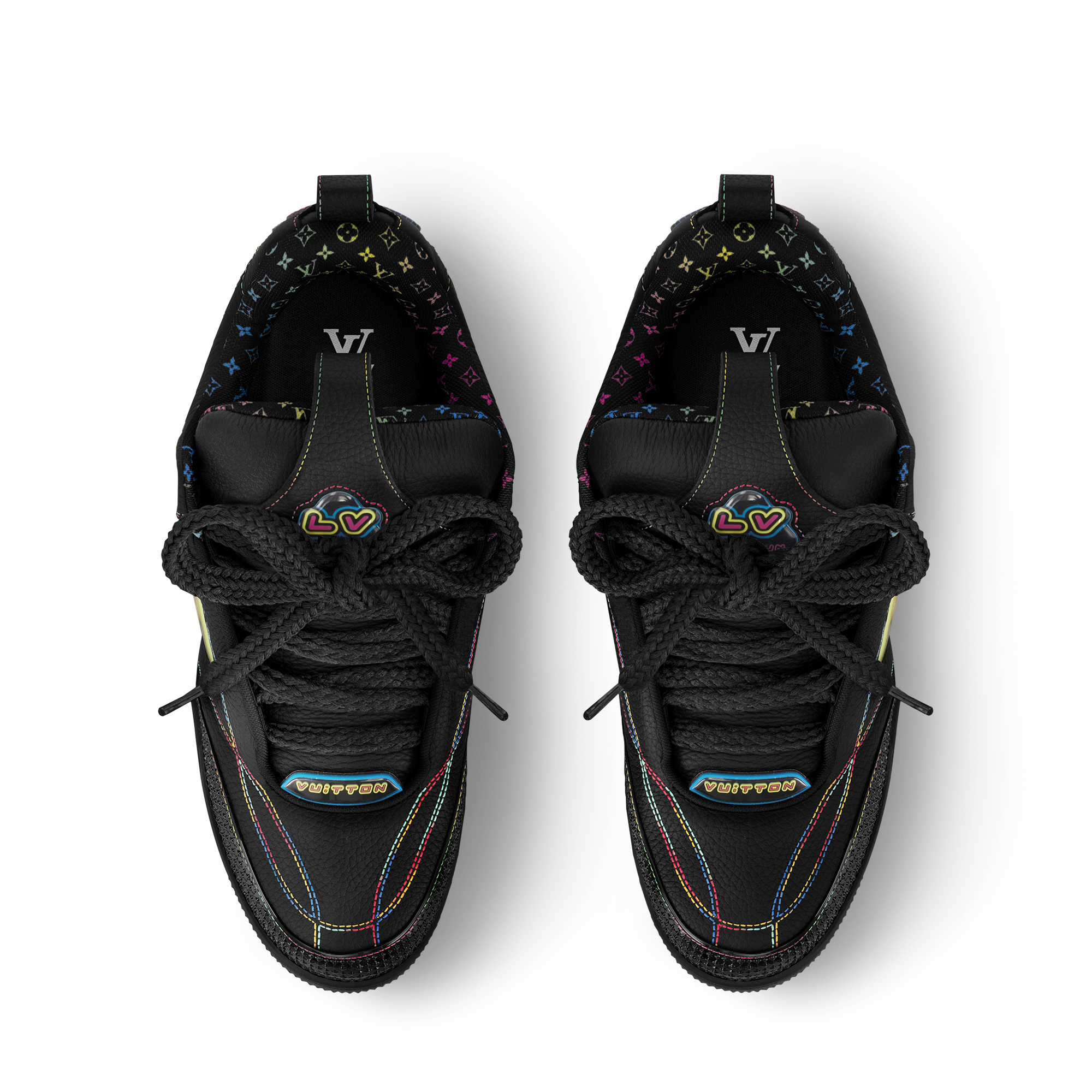 LV Skate Trainers - Luxury Black | LOUIS VUITTON